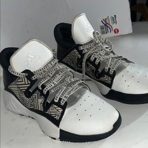 Adidas Superstar Geometric White and Black Sneakers